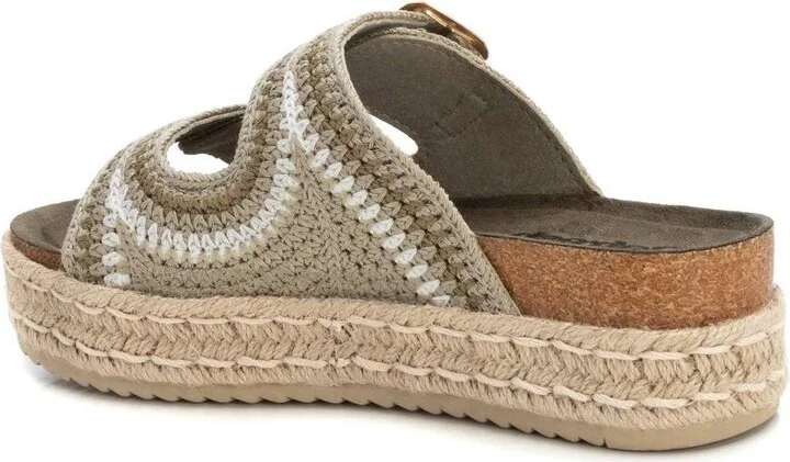 Refresh Women's Cork Footbed Crochet Sandals By Xti - Image 5