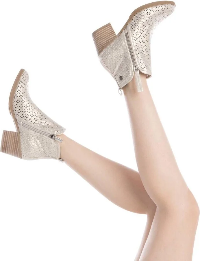 Refresh Women's Fashion Booties with Side Zipper by Xti - Image 6