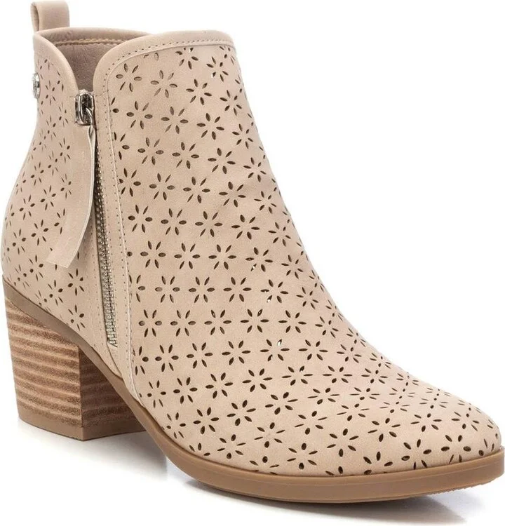Refresh Women's Fashion Booties with Side Zipper by Xti - Image 10