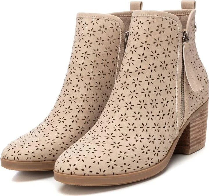 Refresh Women's Fashion Booties with Side Zipper by Xti - Image 11
