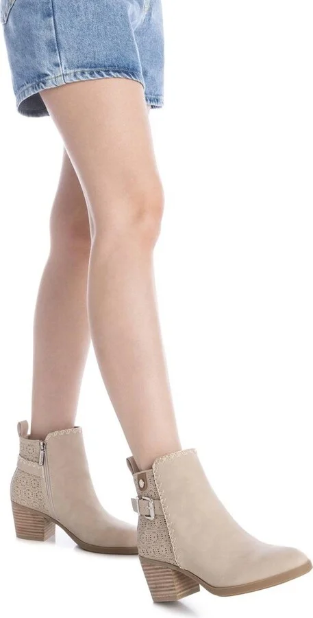 Refresh Women's Fashion Italian Design Booties with Side Zipper by Xti - Image 2