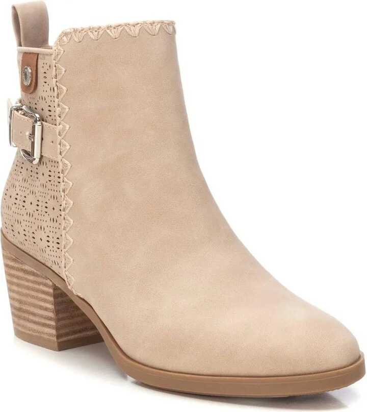 Refresh Women's Fashion Italian Design Booties with Side Zipper by Xti - Image 3