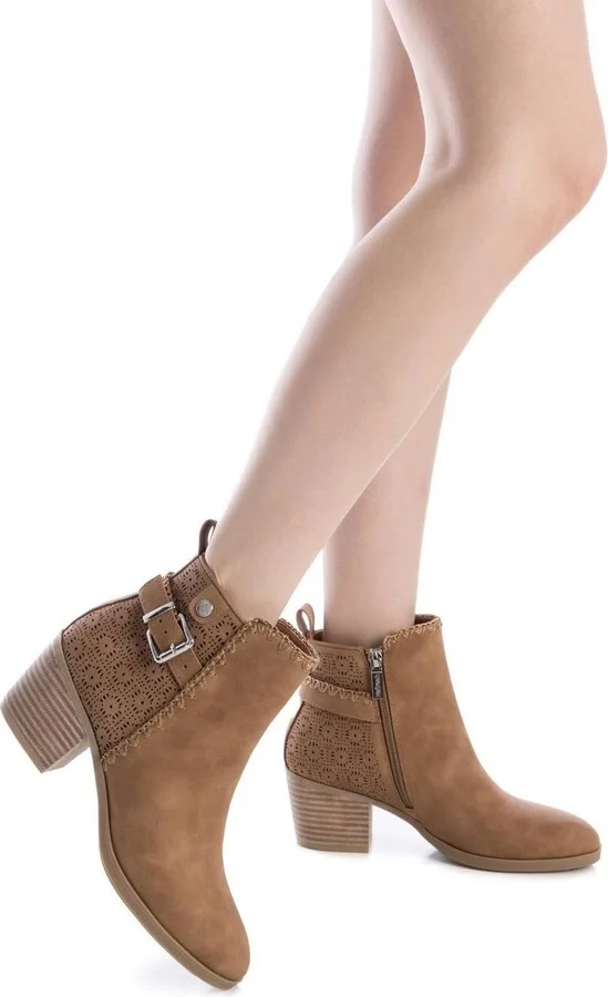Refresh Women's Fashion Italian Design Booties with Side Zipper by Xti - Image 8