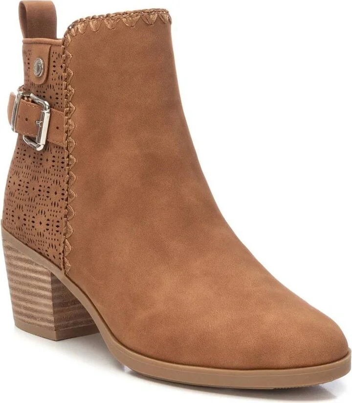 Refresh Women's Fashion Italian Design Booties with Side Zipper by Xti - Image 9