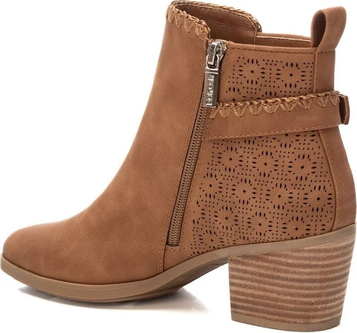 Refresh Women's Fashion Italian Design Booties with Side Zipper by Xti - Image 10