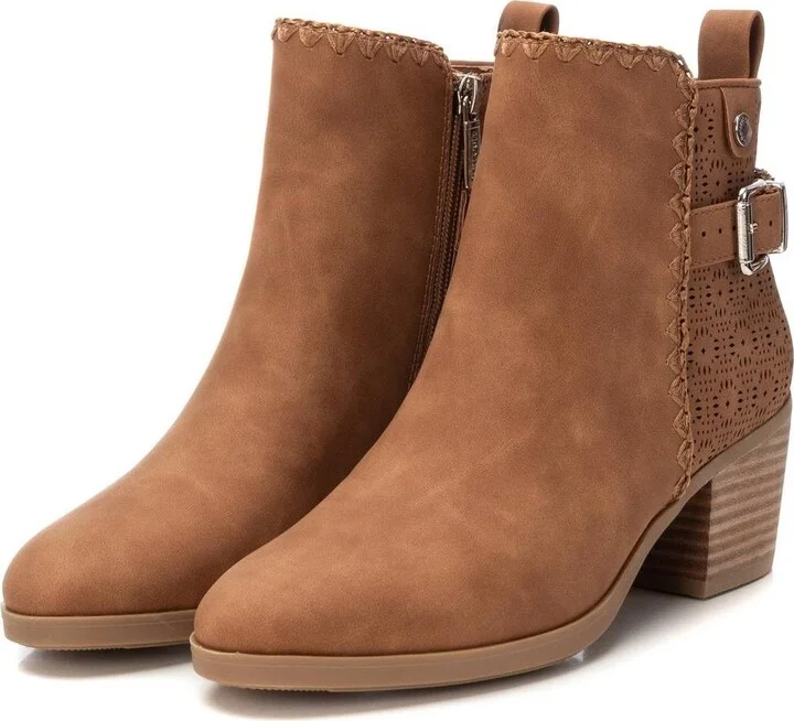 Refresh Women's Fashion Italian Design Booties with Side Zipper by Xti - Image 11
