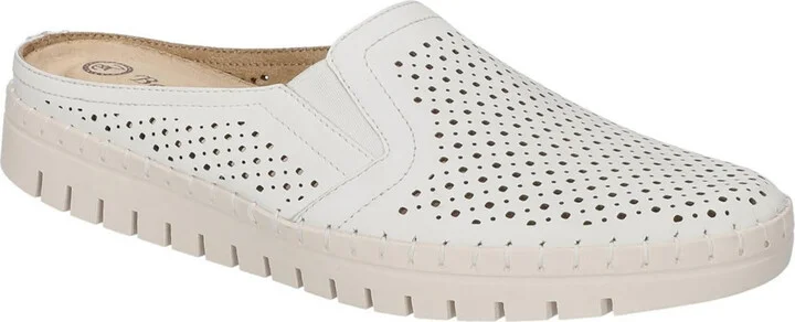 Refresh Womens Leather Slip On Mules