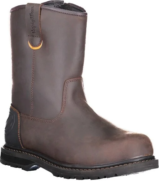 RefrigiWear Barrier Waterproof Leather Work Boots - Extreme Cold Protection, Anti-Slip, Electrical Hazard Compliant