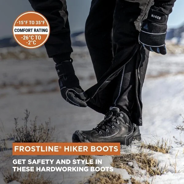 RefrigiWear Frostline Hiker Boot - Waterproof, Anti-Slip, and Insulated for Extreme Cold - Image 2