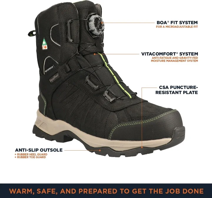 RefrigiWear Men's Extreme Freezer Boot - Waterproof Insulated Work Boots for Extreme Cold - Image 4