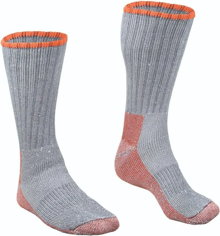RefrigiWear Men's Leather Boot Sock - Merino Wool, Moisture-Wicking, Reinforced Toe & Heel, Arch Support - Image 2
