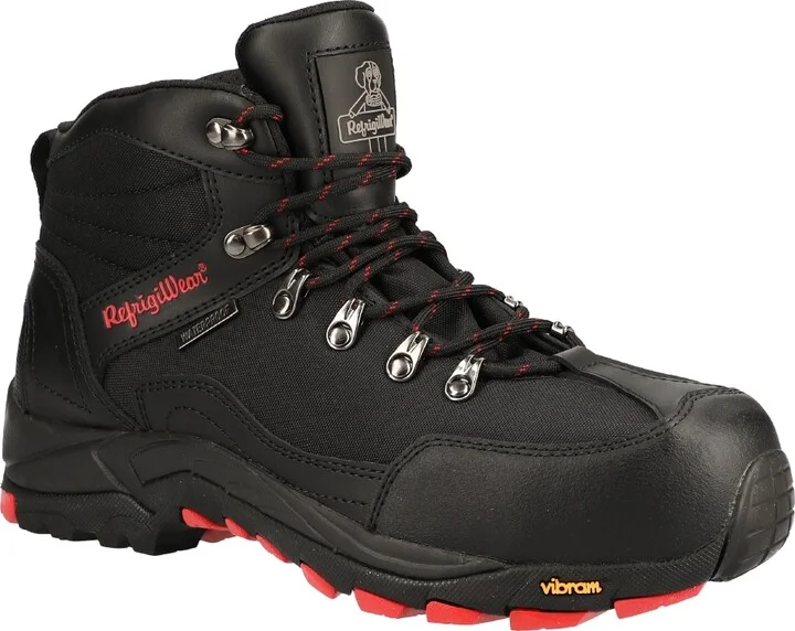 RefrigiWear Men's Men s Black Widow Boot - Waterproof, Anti-Slip, and Insulated for Extreme Cold
