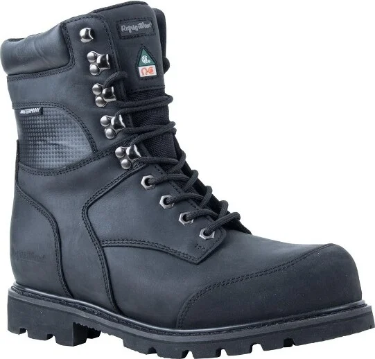 RefrigiWear Platinum Leather Insulated Boots - Waterproof, Slip-Resistant, -30°F Comfort Rating, Durable Cold Weather Work Footwear