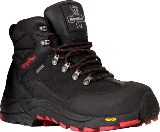 RefrigiWear Women's Black Widow Boot - Insulated Waterproof Winter Boots with Slip-Resistant Sole
