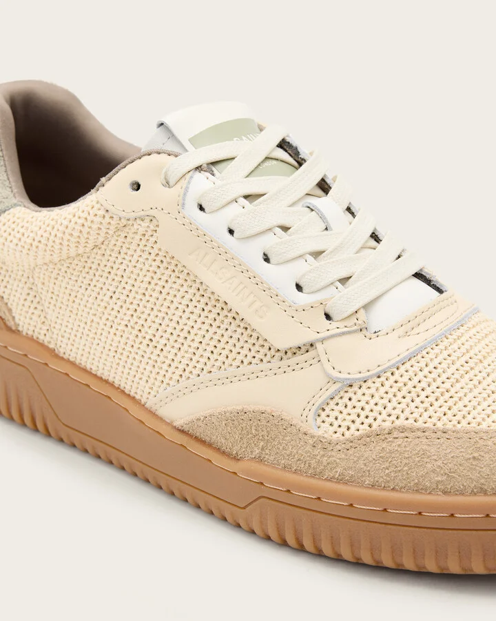 Regan Mesh And Suede Low Top Sneakers - Image 6