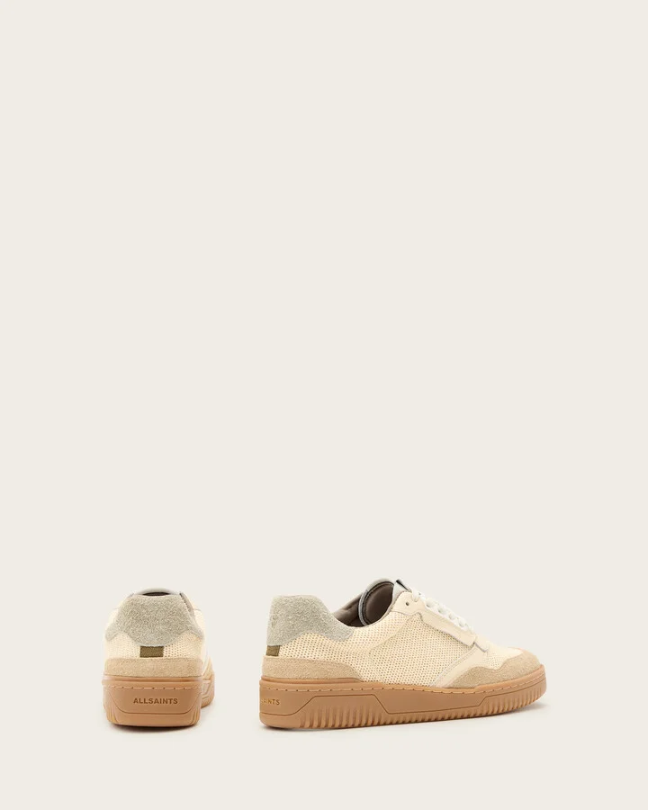 Regan Mesh And Suede Low Top Sneakers - Image 7