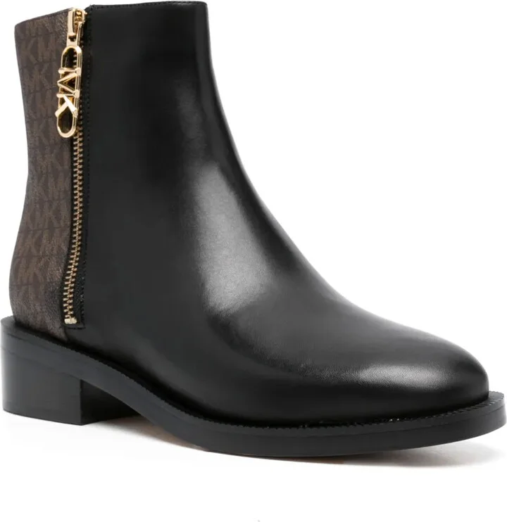 Regan monogram-print boots - Image 2