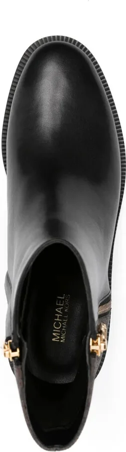 Regan monogram-print boots - Image 4