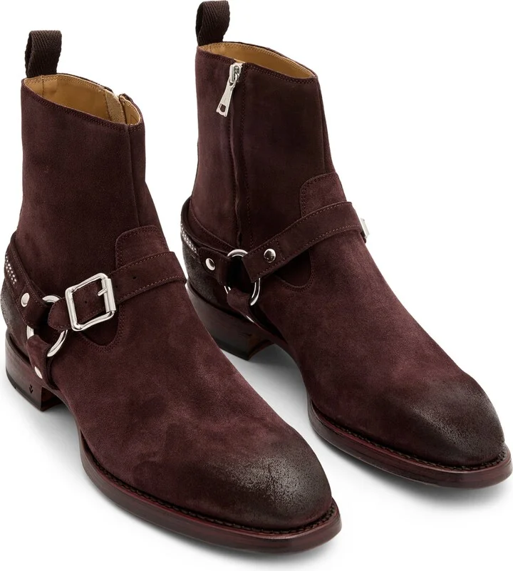 Regent Harness Chain Zip Boot