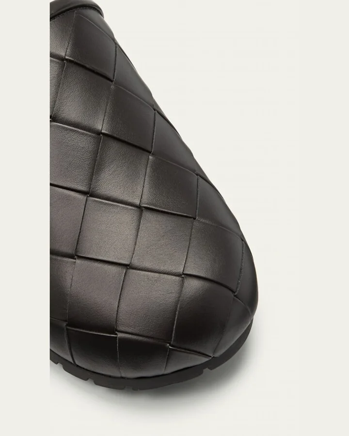 Reggie Woven Leather Slipper Mules - Image 7