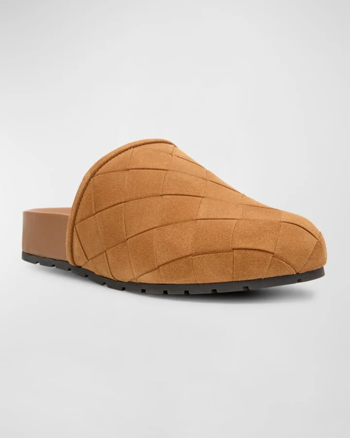 Reggie Woven Suede Slipper Mules - Image 5