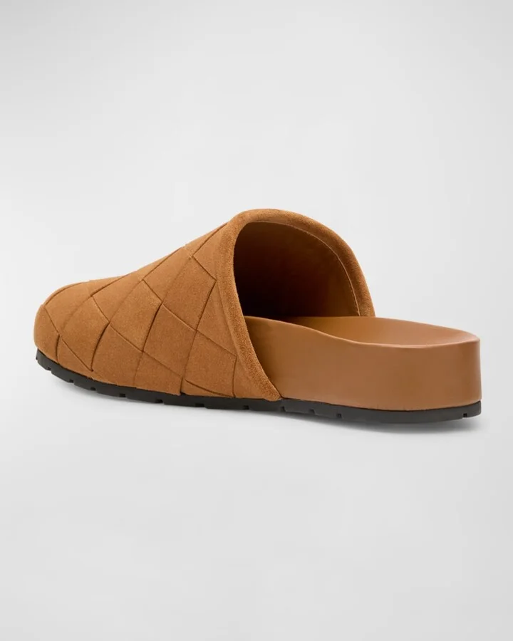 Reggie Woven Suede Slipper Mules - Image 9
