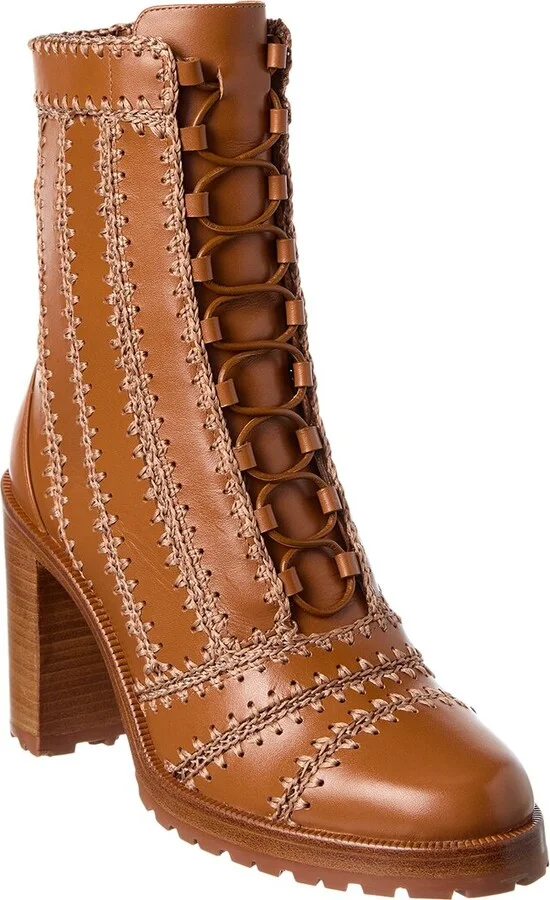 Regina Block 90 Leather Combat Boot