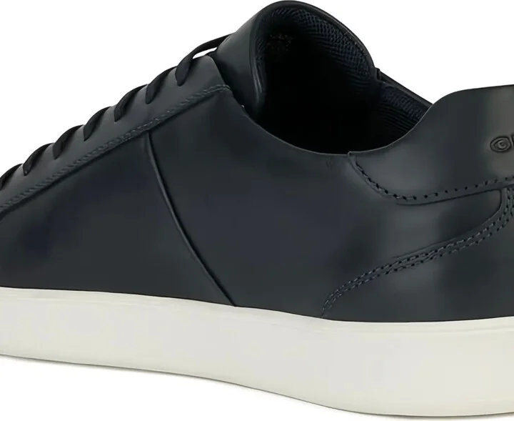 Regio leather lace-up trainers - Image 2