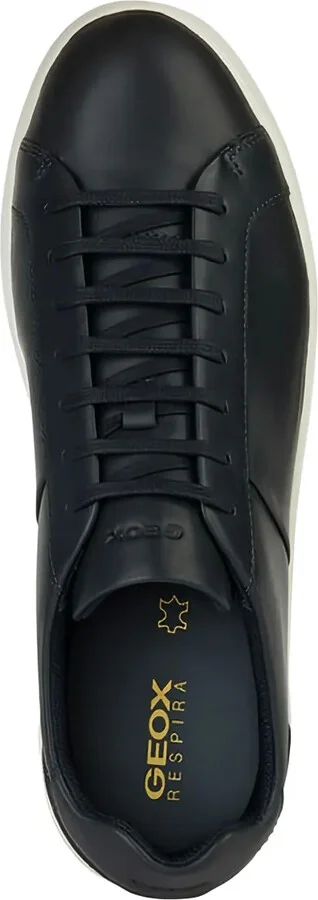 Regio leather lace-up trainers - Image 3