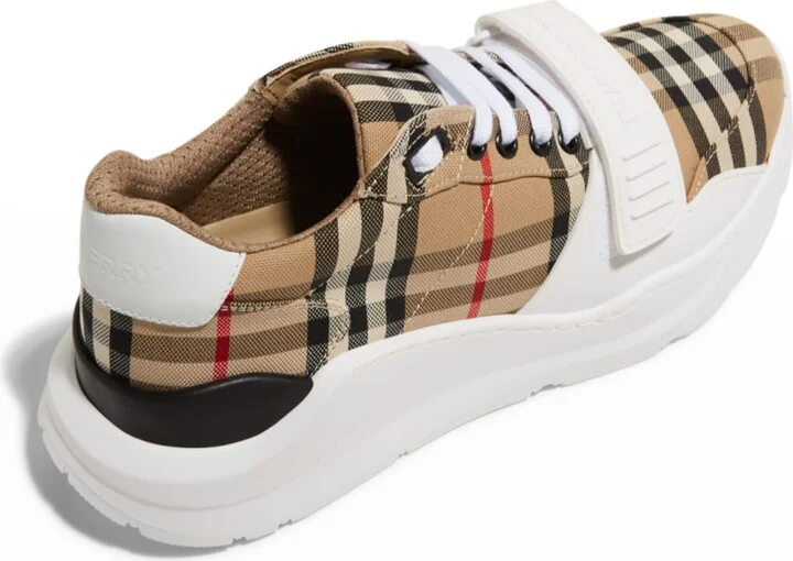Regis Check Trainer Sneakers - Image 4