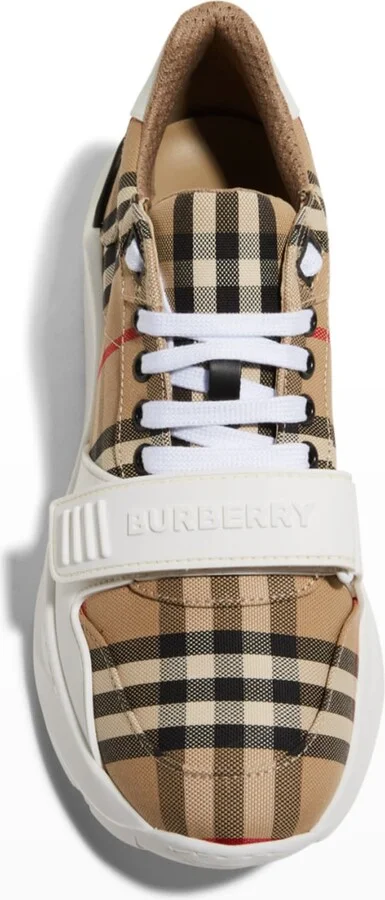 Regis Check Trainer Sneakers - Image 9