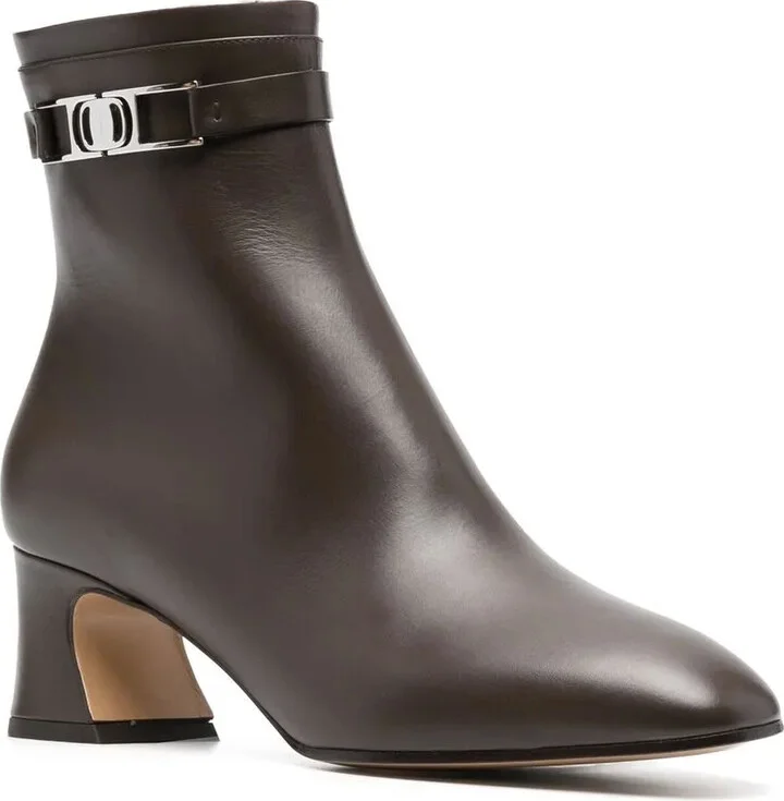 Rego 55 logo-plaque ankle boots - Image 2