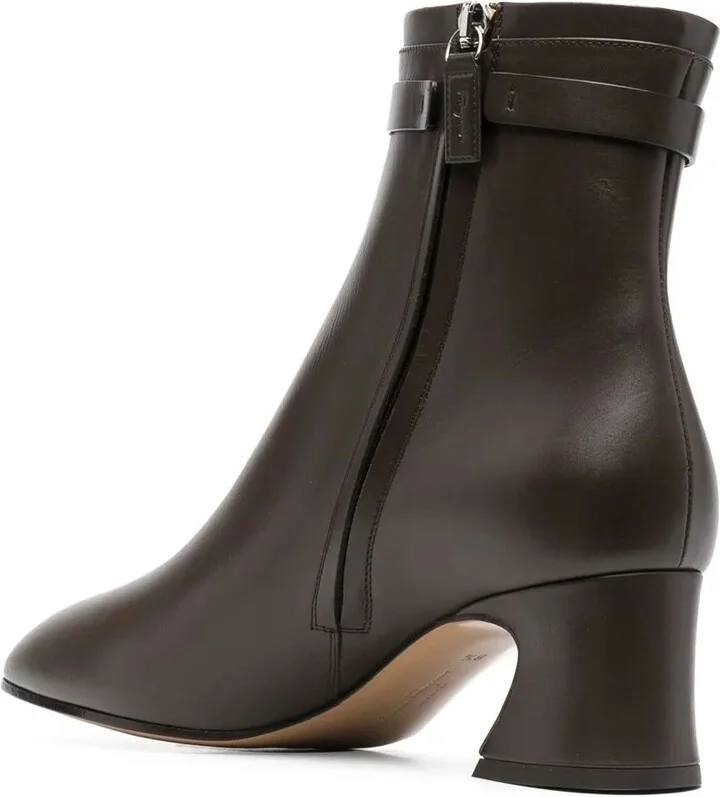 Rego 55 logo-plaque ankle boots - Image 3