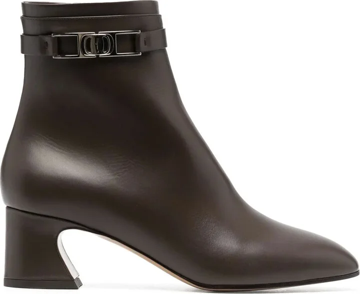 Rego 55 logo-plaque ankle boots