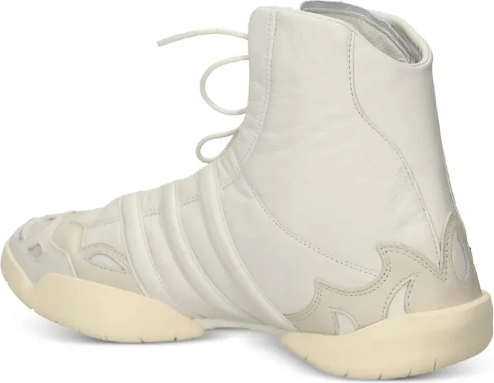 Regu 2002 Hi lace-up leather high-top trainers - Image 3