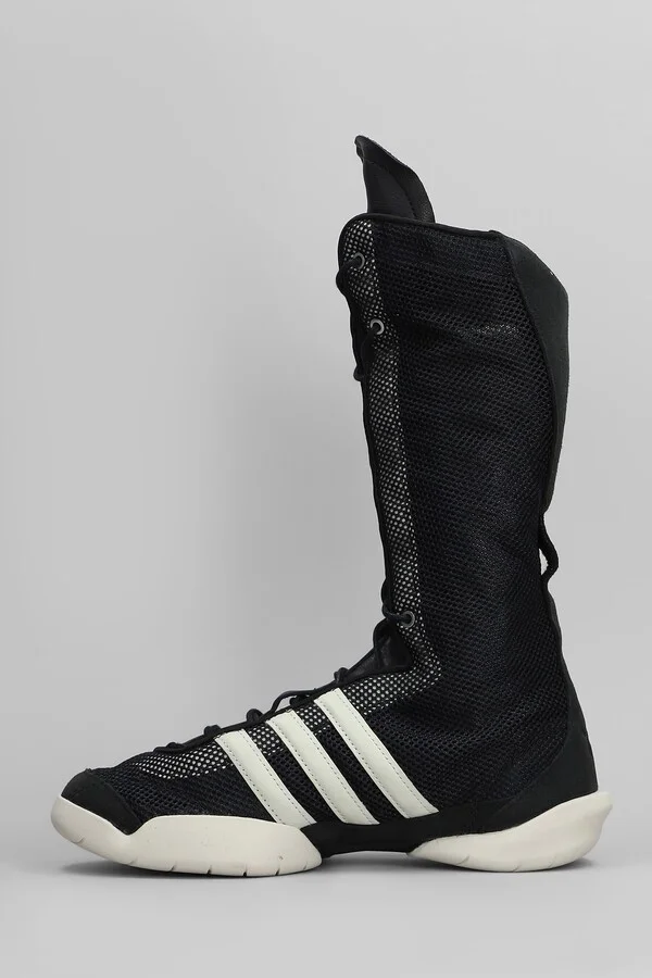 Regu Boot Sneakers In Black Suede And Fabric - Image 3