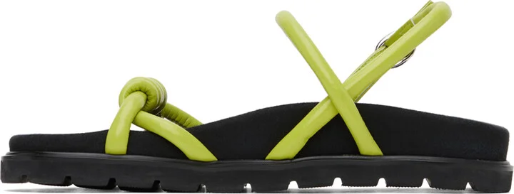 Reike Nen Green Knotted Sandals - Image 3