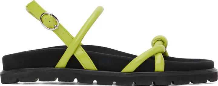Reike Nen Green Knotted Sandals