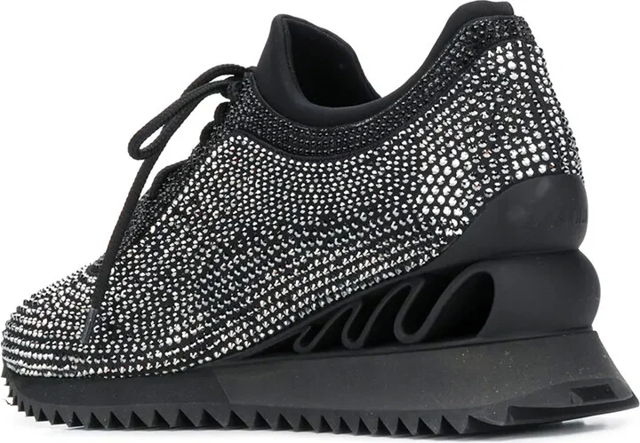 Reiko Wave crystal-embellished sneakers - Image 3