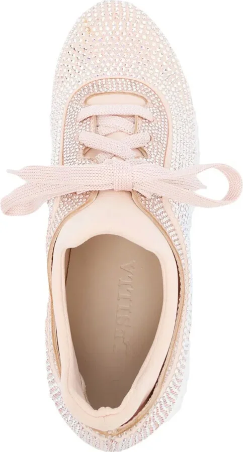 Reiko Wave crystal-embellished sneakers - Image 4