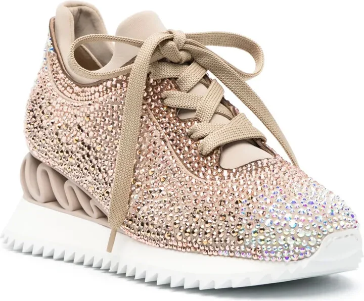 Reiko Wave rhinestone-embellished sneakers - Image 2