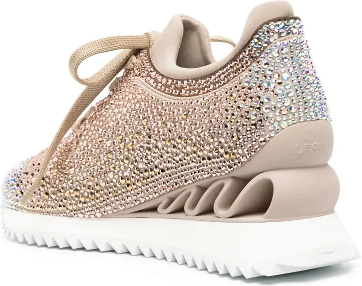 Reiko Wave rhinestone-embellished sneakers - Image 3