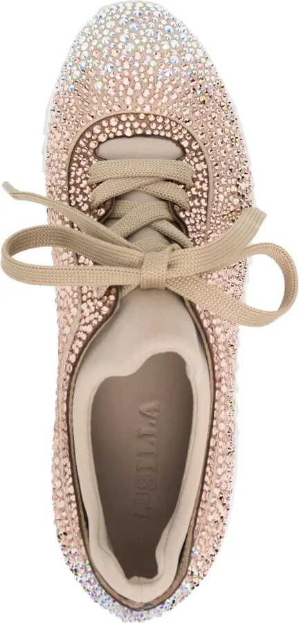 Reiko Wave rhinestone-embellished sneakers - Image 4