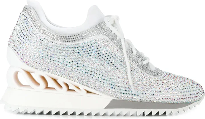 Reiko Wave wedge sneakers