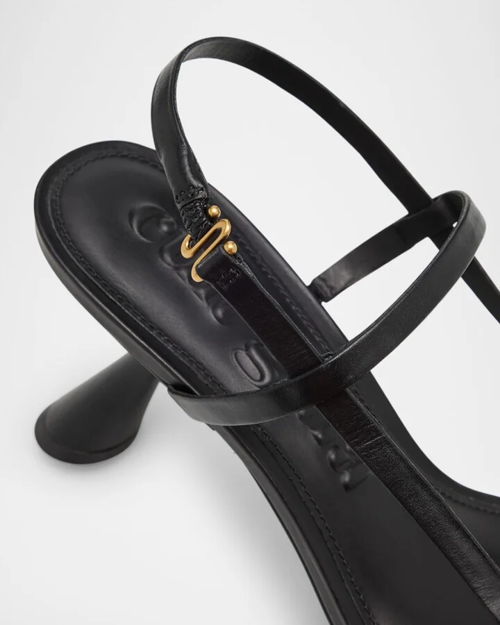 Reina Leather Sandals - Image 4