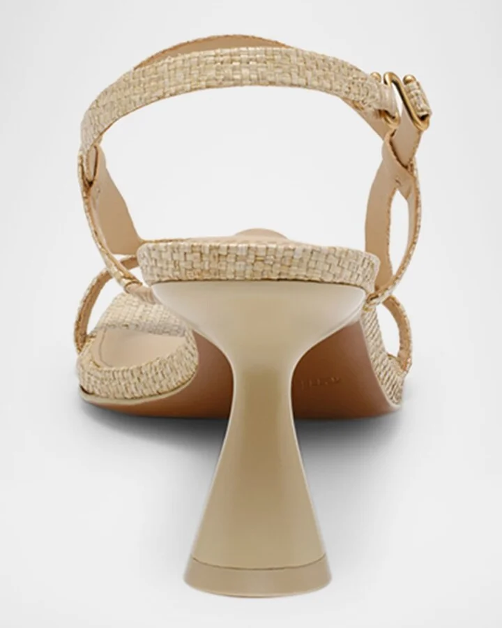 Reina Raffia Sandals - Image 3