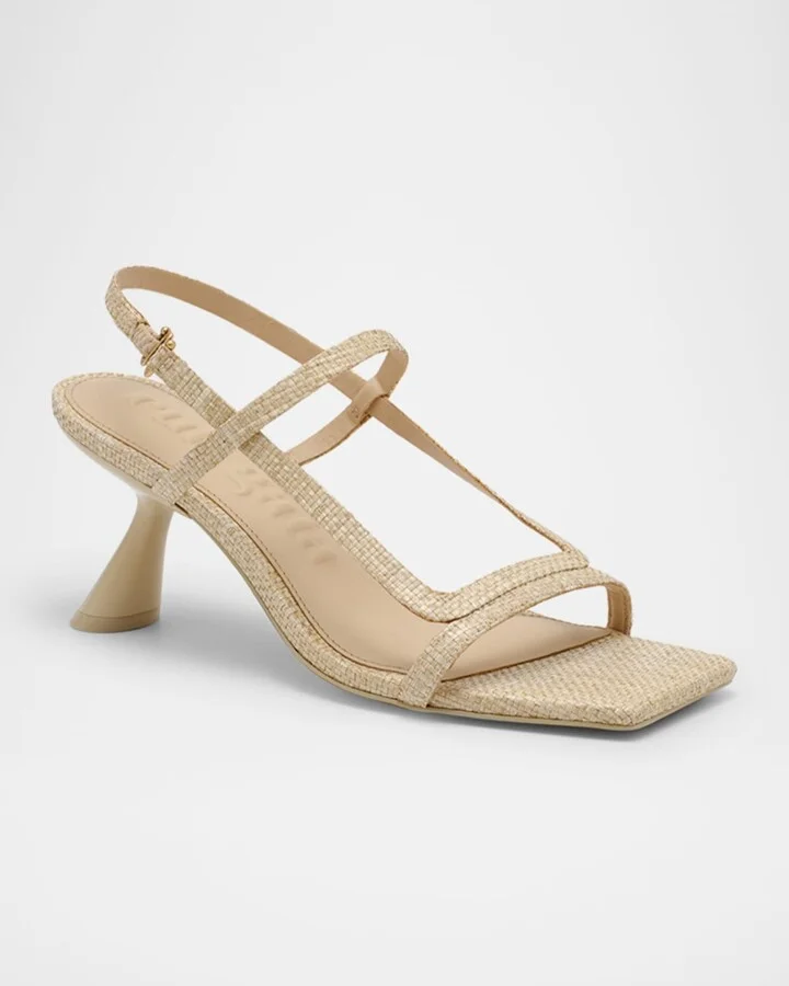 Reina Raffia Sandals - Image 5