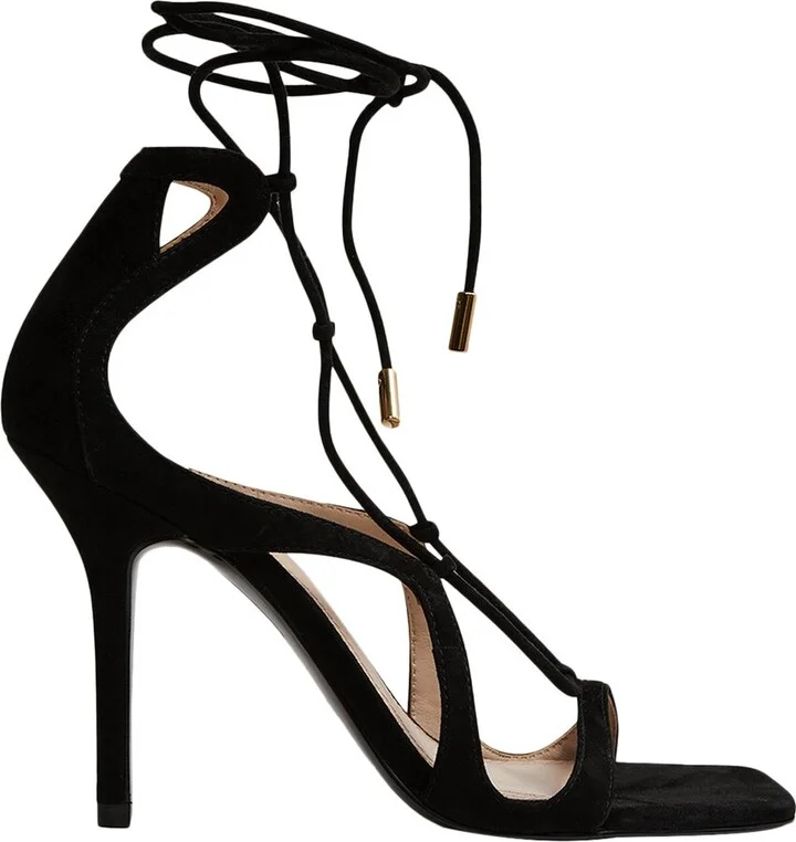 Reiss Kate Leather Strappy Sandal