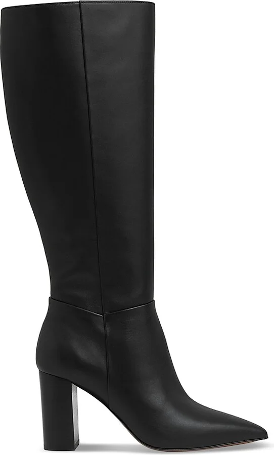 Reiss Women's Block Heel Knee High Boots