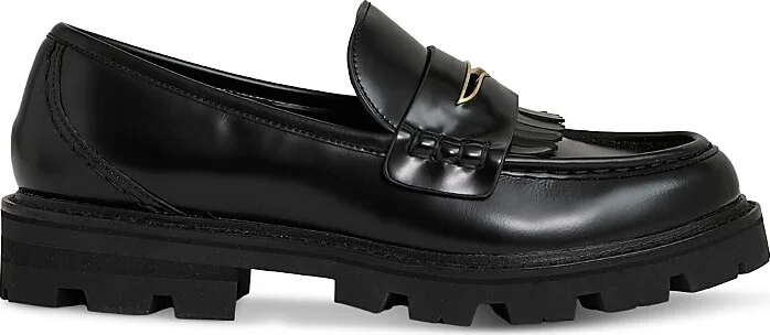 Reiss Women's Lianna Leather Loafers